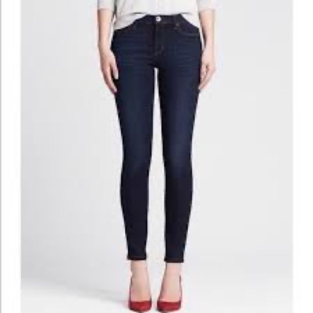Banana Republic Dark Wash Skinny‎ Denim Jeans
